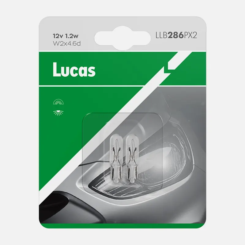 LUCAS 12V 1,2W W2x4,6d W1,2W á2 blister sijalice