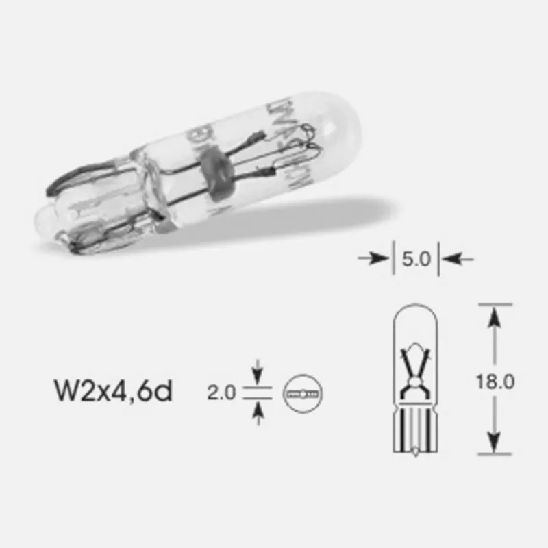 LUCAS 12V 1,2W W2x4,6d W1,2W sijalice