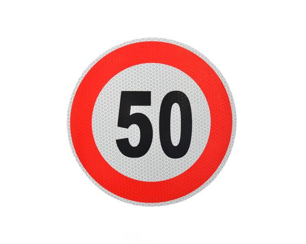 Lucas Oznaka ogranicenja brzine 50, 200 mm REFLEKSNA