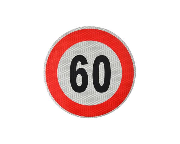 Lucas Oznaka ogranicenja brzine 60, 150 mm REFLEKSNA