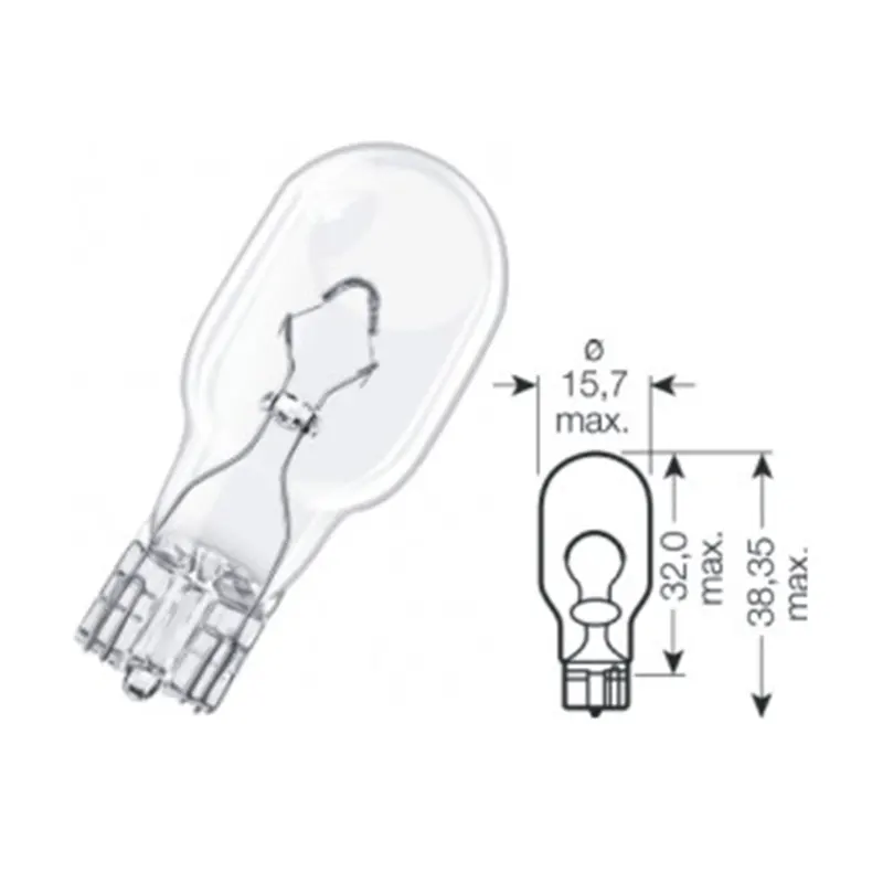 Osram 12V 16W W2,1x9,5d W16W sijalice