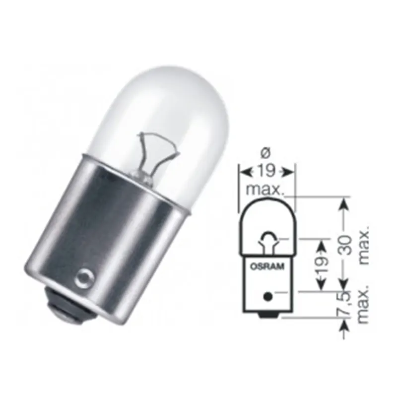OSRAM 12V 5W R5W BA15s sijalice