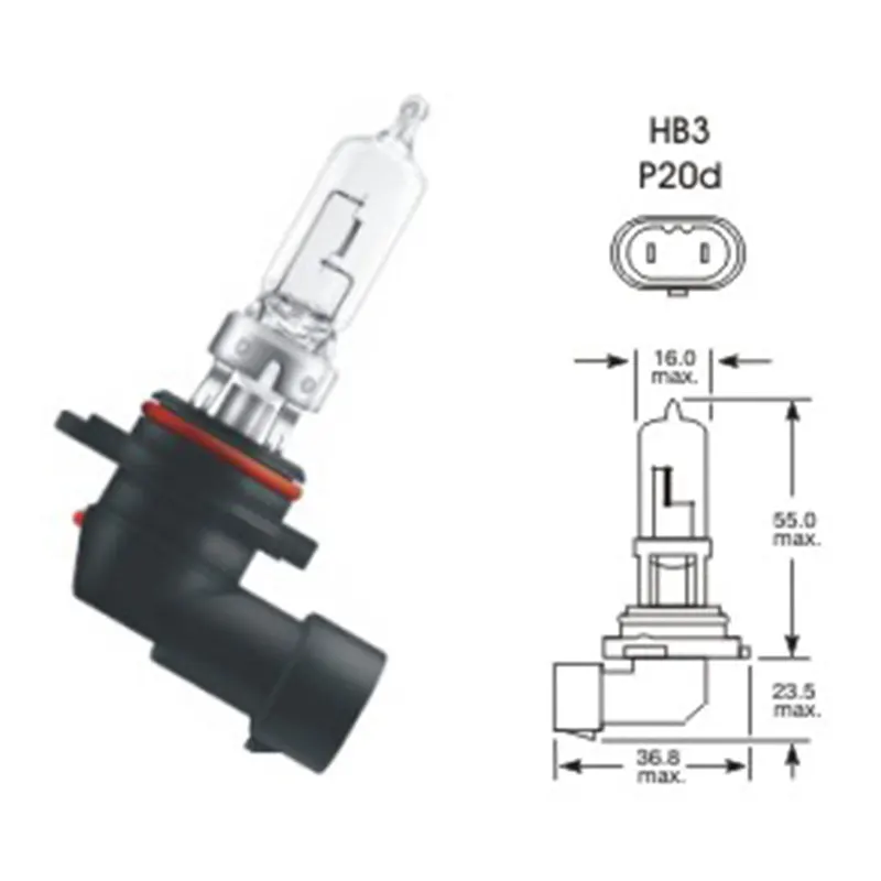 OSRAM 12V 60W P20d HB3 sijalice