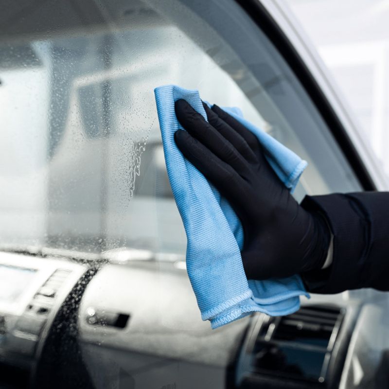 K2 MICRO-FIBRE  OPTI for windows and mirrors 40x40 blue