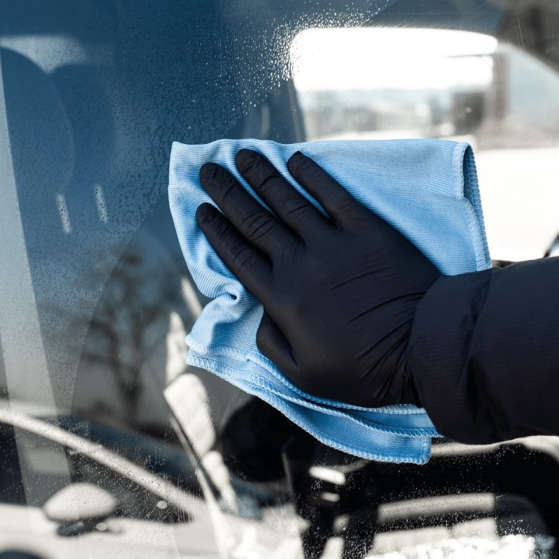 K2 MICRO-FIBRE  OPTI for windows and mirrors 40x40 blue