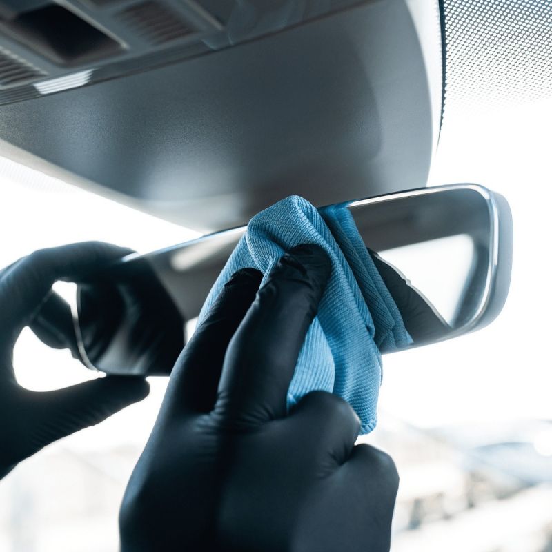 K2 MICRO-FIBRE  OPTI for windows and mirrors 40x40 blue