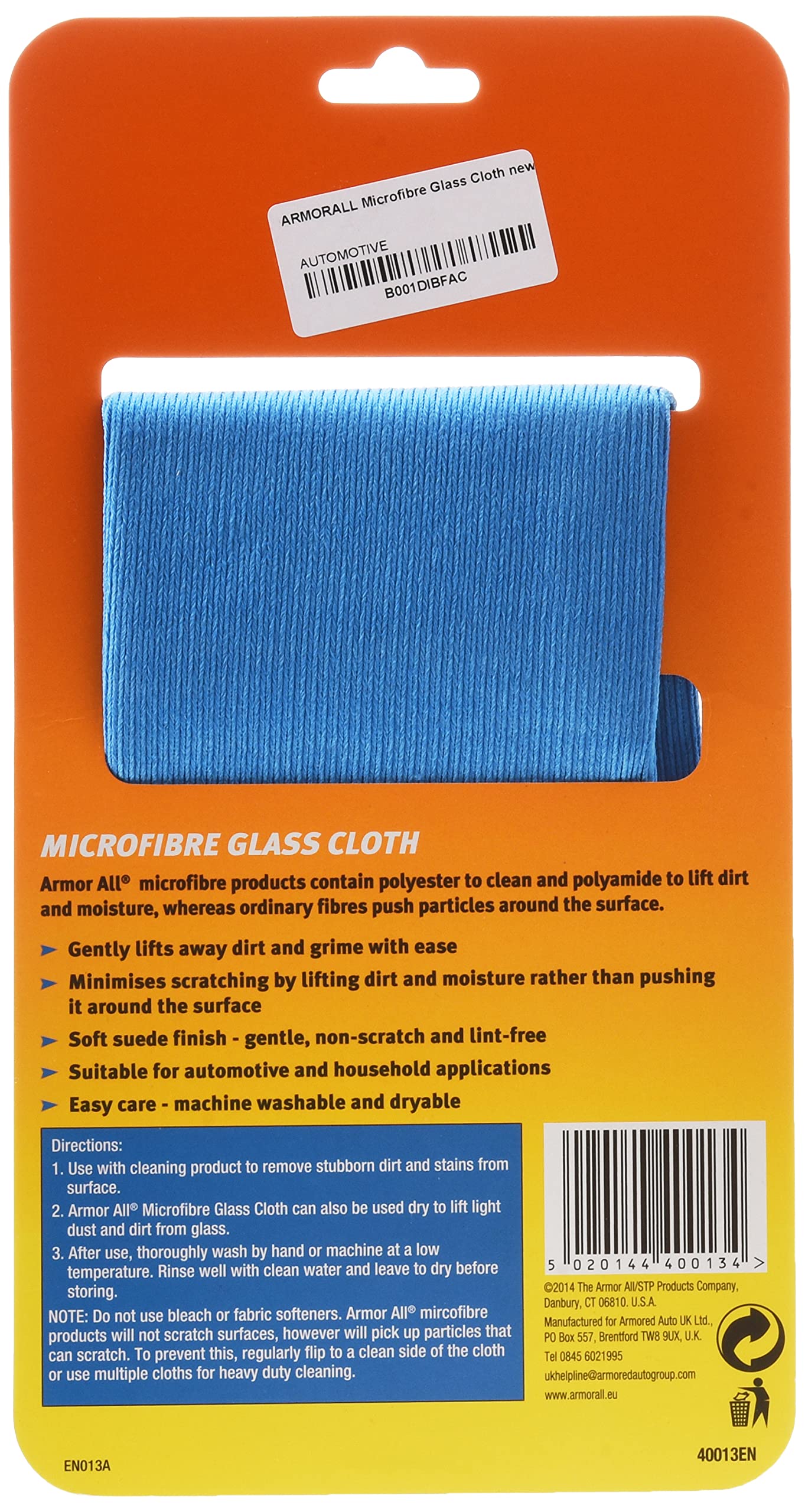 Armor All Mikrofiber tkanina za stakla 