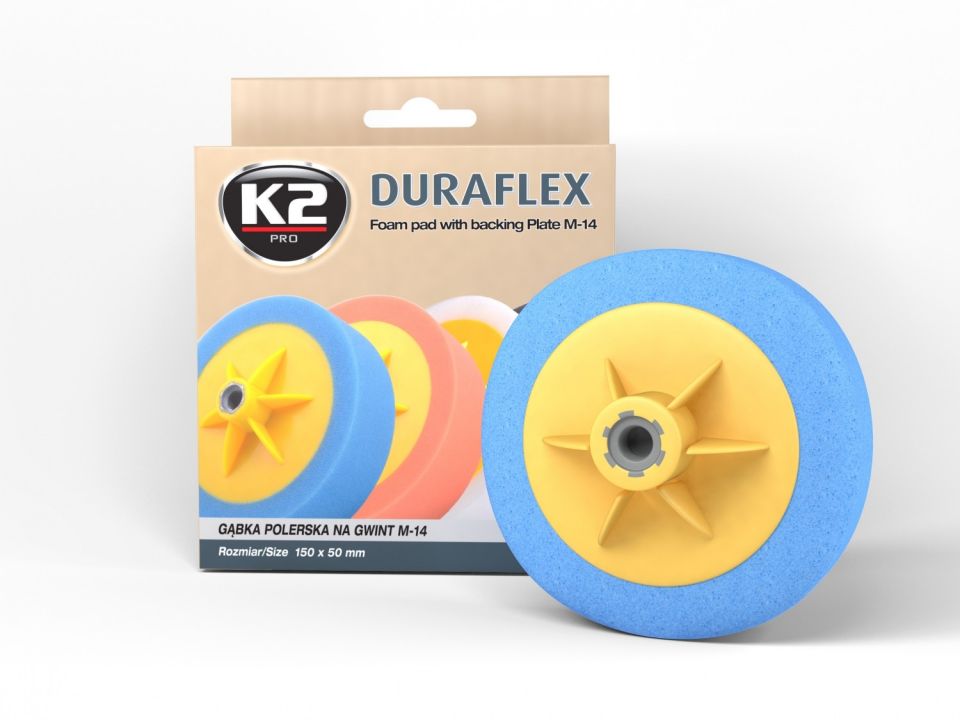 K2 DURAFLEX - foam pad with backing Plate M-14
