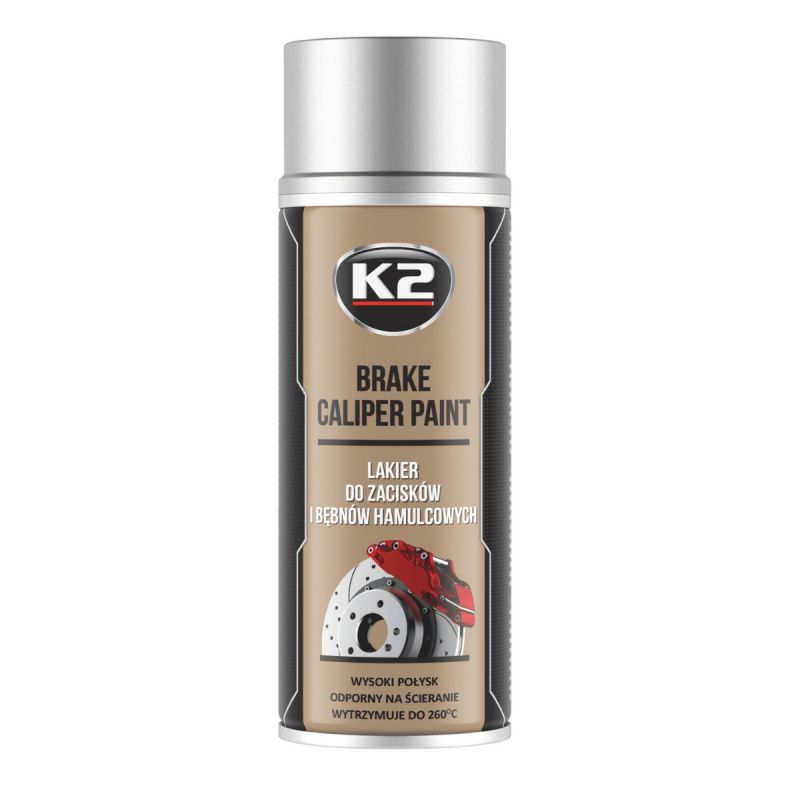 K2 BRAKE CALIPER boja 400ml srebrna