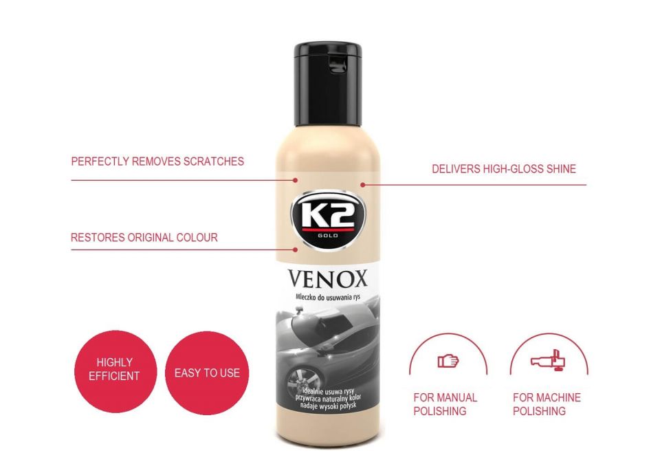 K2 VENOX 180g - set with sponge