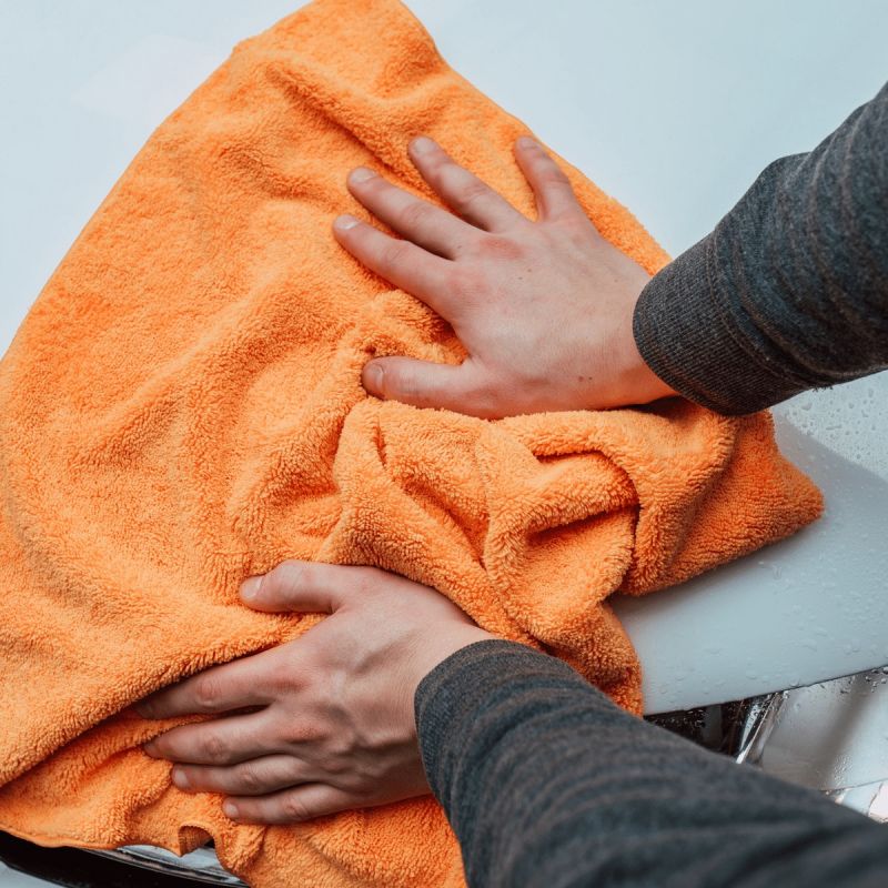 MICRO-FIBRE XXL MOLI for drying 60x60 narandžasta