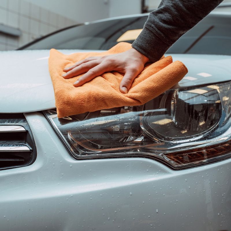 MICRO-FIBRE XXL MOLI for drying 60x60 narandžasta