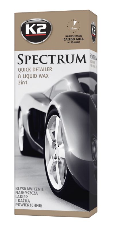 K2 SPECTRUM 700ML  - set with microfibre 40x40cm