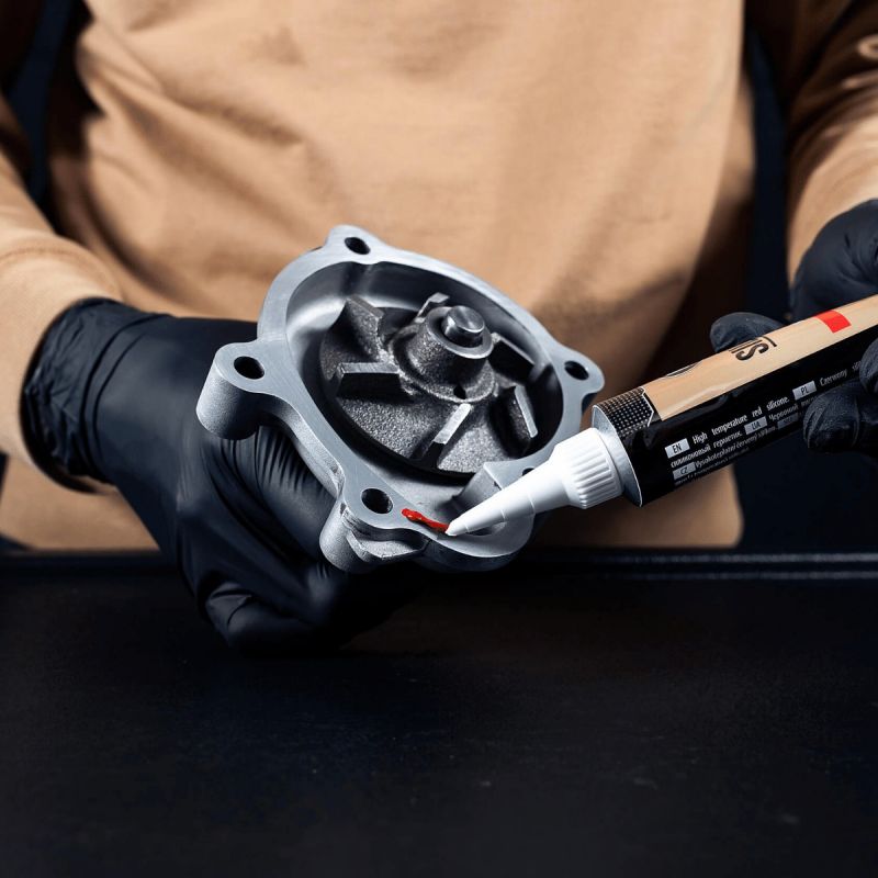 K2 SILICONE RED BL.85G