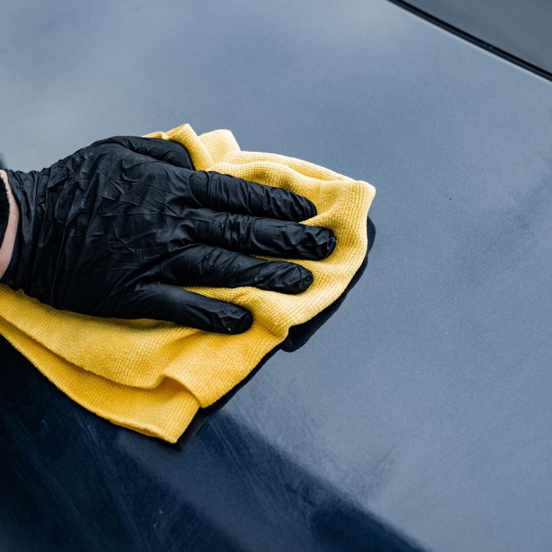 K2 Mikrofiber krpa za poliranje i sušenje 40x40 žuta