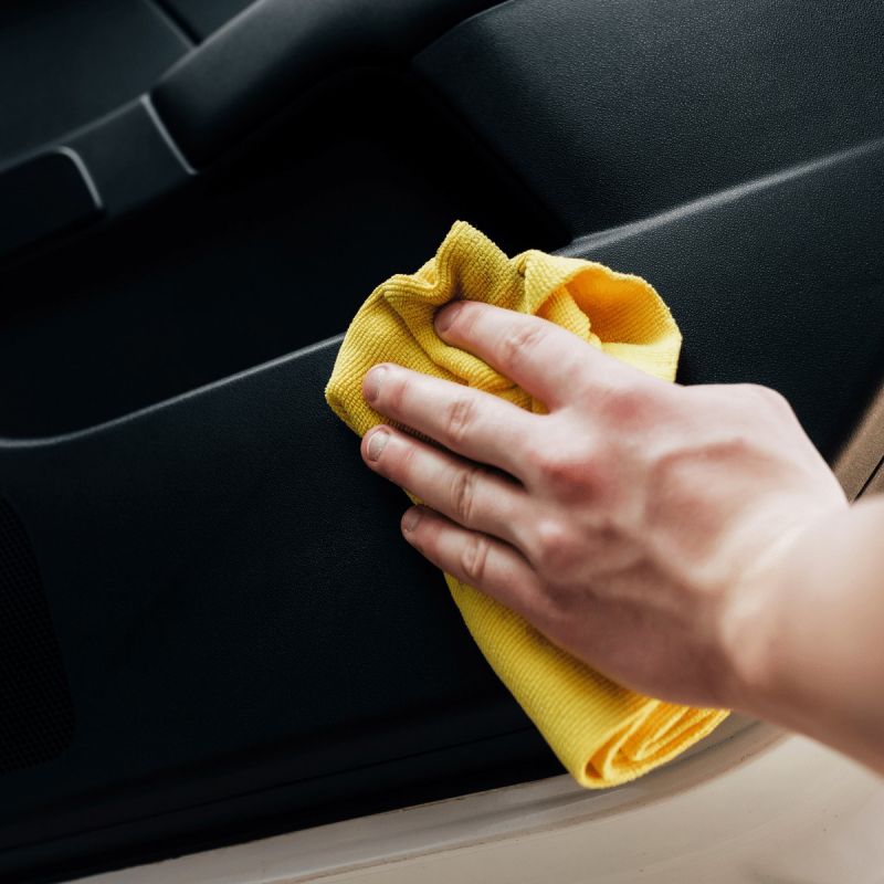 K2 Mikrofiber krpa za poliranje i sušenje 40x40 žuta